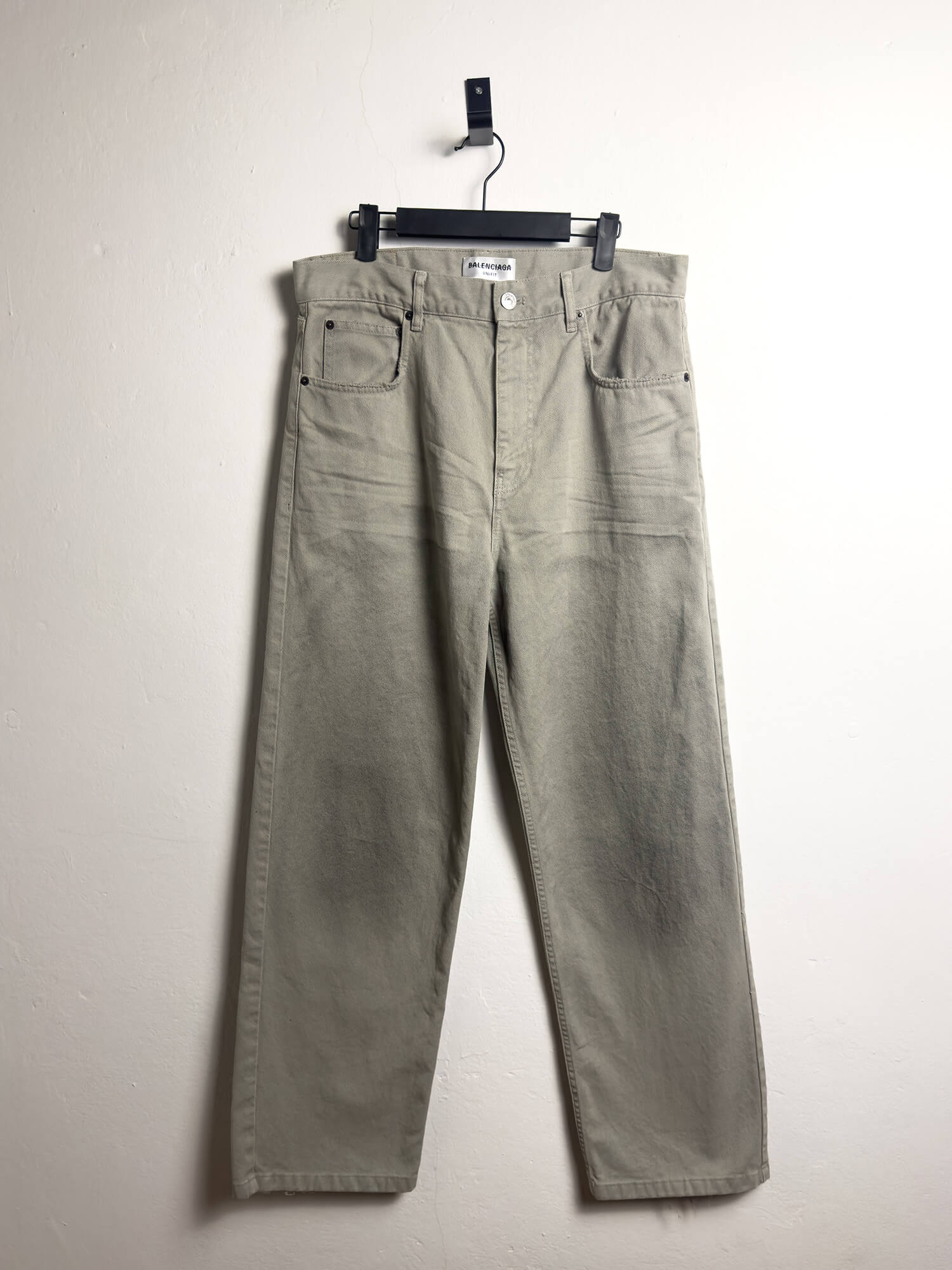 バレンシアガ BALENCIAGA Dirty Wash Denim Pants ダーティー